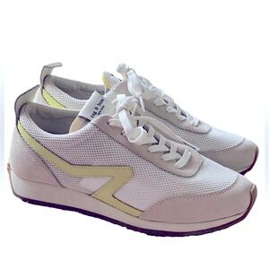 Retro Rag & Bone joggers.  beige, taupe and yellow.  Pristine condition.